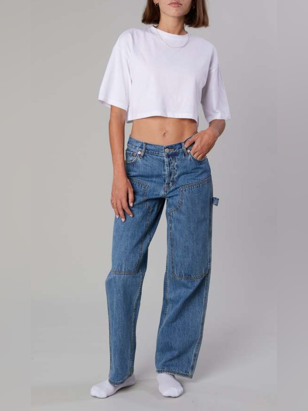 Still Here Subway Jean in Classic Blue